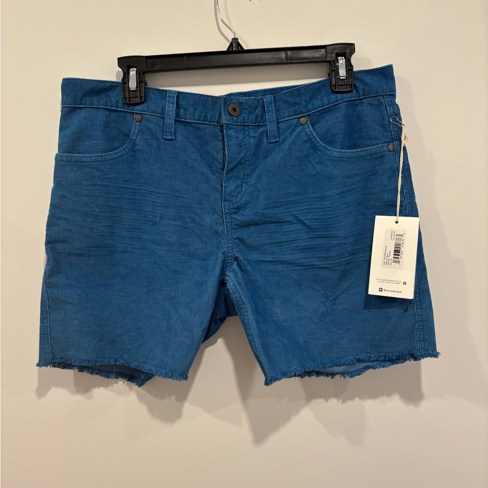 Carve Designs Blue Jean Shorts Frayed Hem